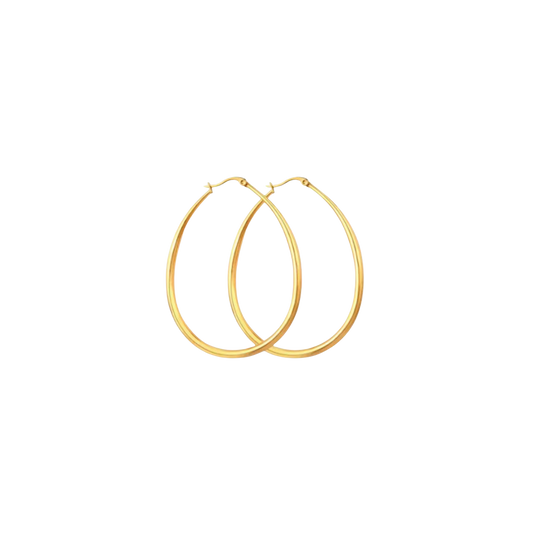 Waterdrop Hoop Earrings