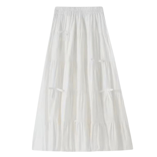 Elsie Bow Maxi Skirt