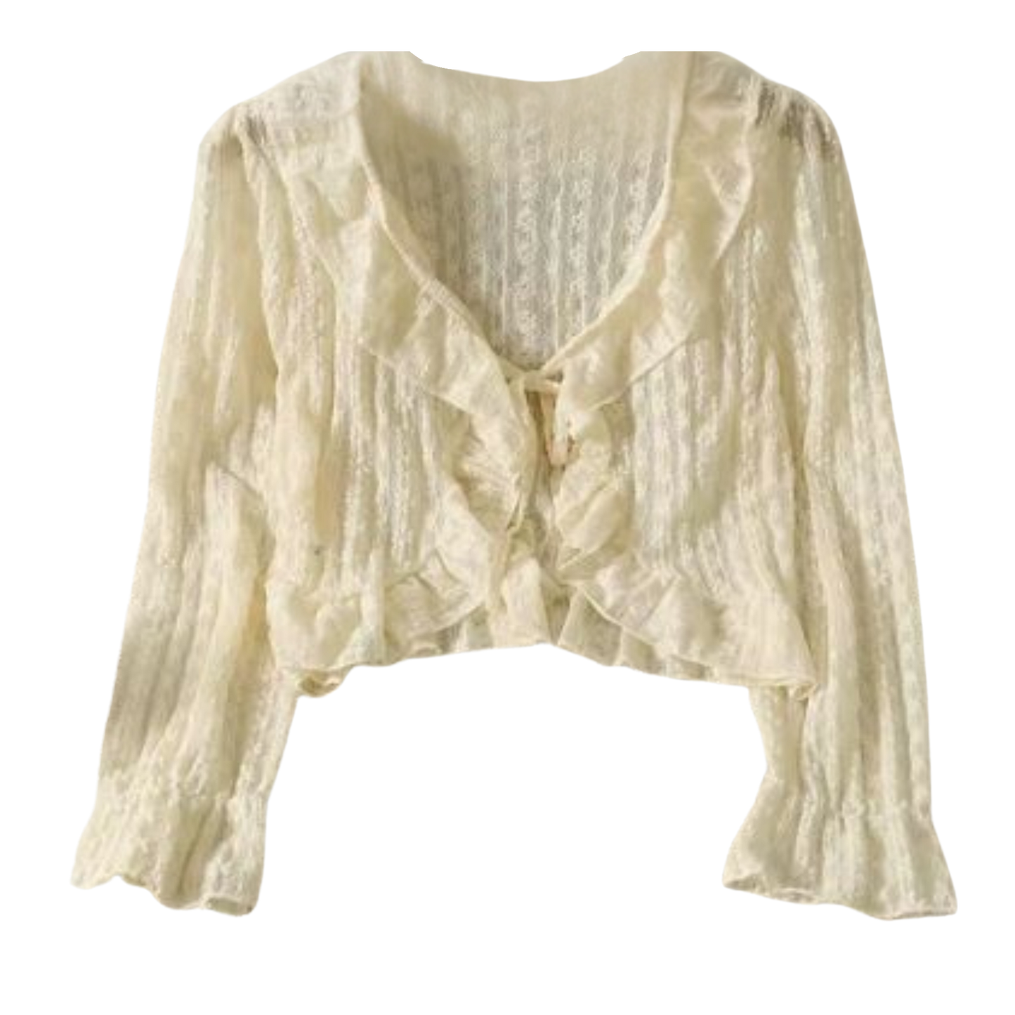 Luna Ruffle Cardigan
