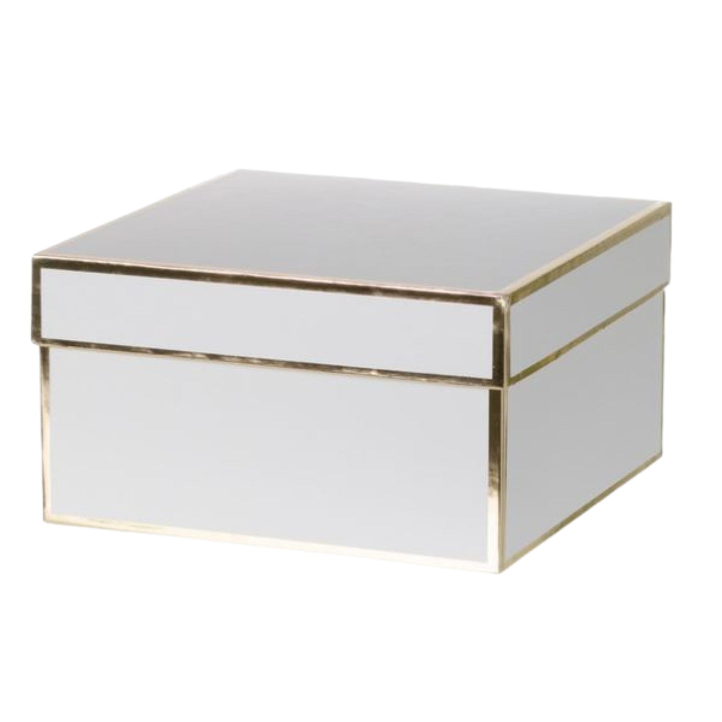 Square With Gold Trim
