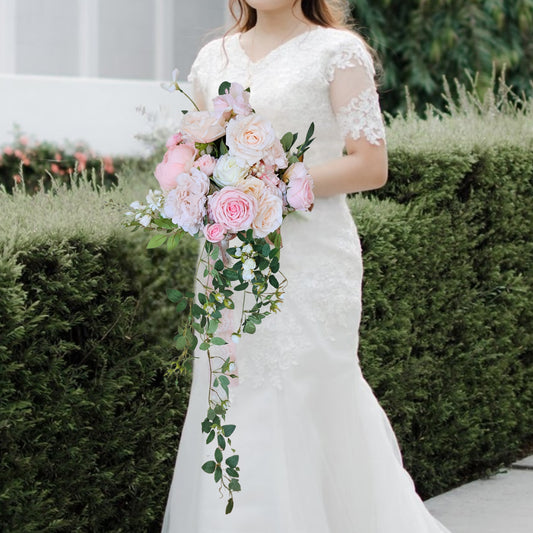 Peach, Pink and Cream