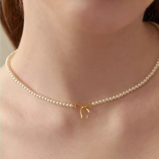 Pearl Coquette Choker