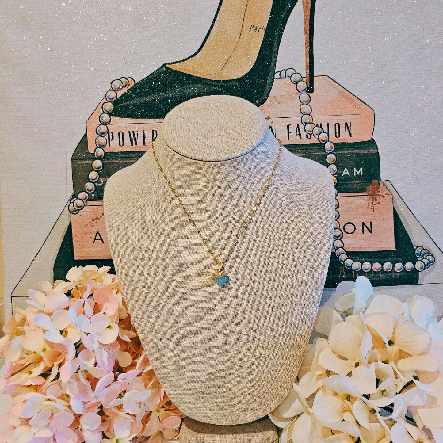 Mini Natural Stone Charm