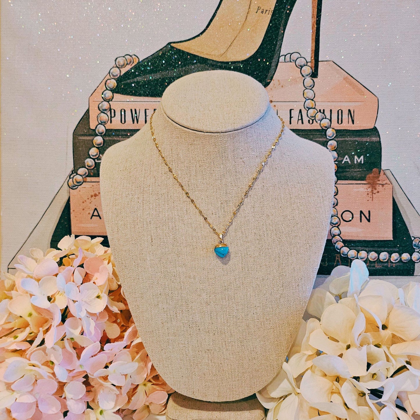Mini Natural Stone Charm